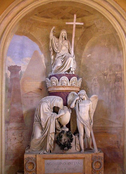Baldi Comi Monument, 1815. Bologna, Certosa monumental Cemetery