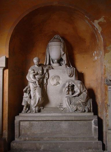 Giacomo De Maria, Vogli Monument, 1813. Bologna, Certosa monumental Cemetery