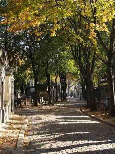 The Cemetery of Père-Lachaise (Paris, France)